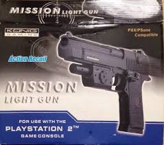 Ps1 2 Mission Lightgun Konig Playstation Game Console Guns