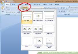 The first step is apparently to set the page in word. How To Make Birthday Cards On The Computer Misli Poklave