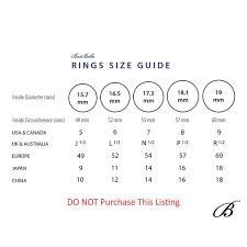 Round off to the closest whole millimeter. Rings Size Guide Find Your Ring Size Do Not Purchase This Etsy