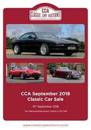 On testing it in 1967, road and track summed up the. Cca September 2018 Classic Car Sale By Classiccarauctions Issuu