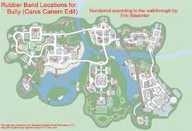 Lokasi Rubber Band Di Bully Ps2 Lengkap Dengan Map Nya