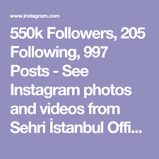 550k Followers 205 Following 997 Posts See Instagram Photos And Videos From Sehri Istanbul Official Sehri I Instagram Photo And Video Instagram Photo