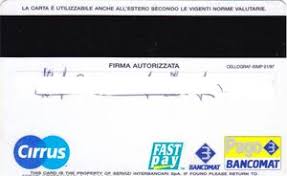 Villa strada (cingoli) italy banca delle marche spa bamait31057: Bank Card Cartasi Banca Delle Marche Italy Col It Ms 0047