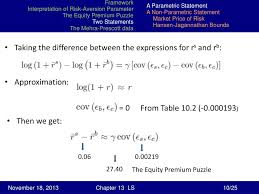 Maybe you would like to learn more about one of these? Ppt The Equity Premium Puzzle Powerpoint Presentation Free Download Id 2400846