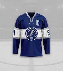 Cheer your lightning upon within style and design with formally certified tampa bay lightning custom jerseys at lightning pro shop. Lightning Jersey Concept Ig Lucsdesign91 Tampabaylightning