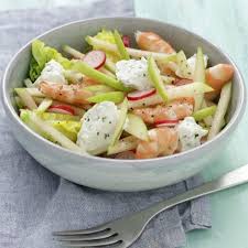Salade Fraicheur Aux Crevettes Pomme Verte Et Fromage Frais Recette Au Fromage Recette Salade Fraicheur Recette Salade Fraicheur Pomme Verte