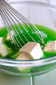 The way they say to let the ingredients congeal is simply sinister Green Jello Salad Recipe Food Fanatic