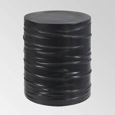 Slash objects has a special cure and thoughtful approach to the materials chosen to create this item. Zapara Lightweight Concrete Outdoor 16 Side Table Black Christopher Knight Home Target