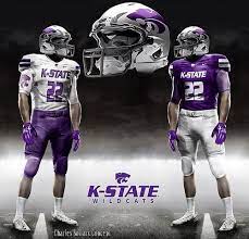 Kansas State Concept Complete Uniform College Football Helmets Football Helmets Helmet Design
