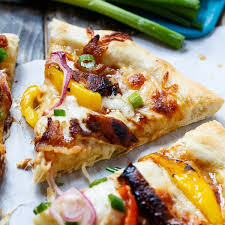 Jamaican Jerk Chicken Pizza Spicy Southern Kitchen Recipe Jerk Chicken Pizza Chicken Pizza Jamaican Jerk Chicken