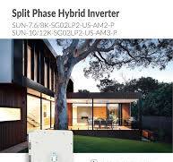 US Model Deye SUN-12K-SG02LP2-US-AM3-P Split Phase 120/240v 12KW 48V Hybrid  Solar Inverter for Solar System