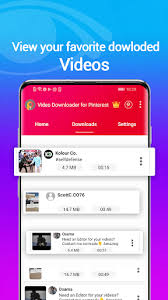 Download downloader by aftvnews 1.4.2 latest version apk by aftvnews.com for android free online at apkfab.com. Video Downloader For Pintrest 1 1 4 For Android Apk Download Appsapk