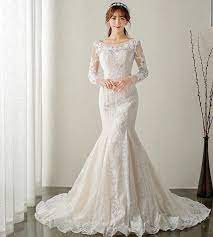 10 Best Long Sleeve Wedding Dresses Ball For Petite Brides Wedding Dress Long Sleeve Long Sleeve Mermaid Wedding Dress Wedding Dresses