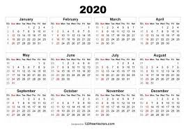 2020 Calendar With Week Numbers Calendar With Week Numbers Calendar Printables Print Calendar