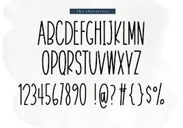 November Handwritten Caps Font Block Letter Fonts Typography Design Font Handwritten Fonts