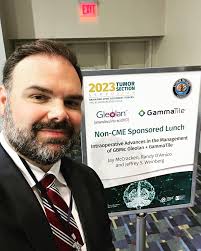 Thanks to @cns_update for allowing @randydamico and myself to talk about  our experience with @gammatile and #gleolan for upfront and recurrent #gbm!  Thanks to the @nstumorsection