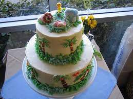 Jungle Safari Baby Shower Cake