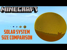 This allows for using custom colors and formatting codes inside of the world name without having to modify the game. Solar System Size Comparison Minecraft Map