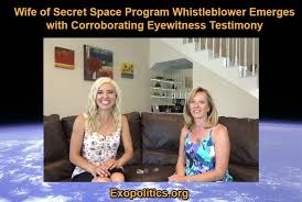 Intuitive fred888: Wife of Secret Space Program Whistleblower Emerges with  Corroborating Eyewitness Testimony