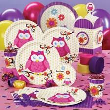 For A Girl Owl Party Supplies Owl Birthday Owl Birthday Parties