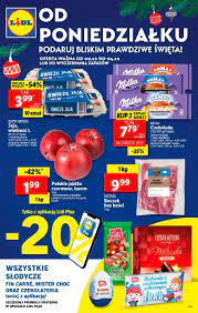 W polsce jest ponad 600 sklepów gazetka promocyjna lidla to źródło wiedzy o najtańszych produktach, które zachwycą cię świetną jakością. Lidl 2 Grudnia 2019 Gazetka