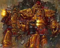 With humphrey bogart, walter huston, tim holt, bruce bennett. Cataphractii Pattern Terminator Armour Warhammer 40k Artwork Warhammer Artwork Warhammer