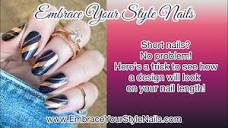 A little trick to see how our nail wrap designs might look on your ...
