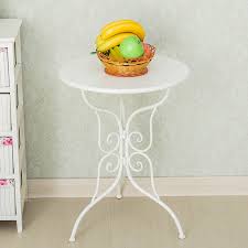 Remember ottomans may be used as surfaces in some rooms, especially if the aesthetic is soft and bohemian. Metal Tea Table Simple Modern Iron Round Coffee Table Creative Tea Table For Apartment Table Placemat Table Portablecoffee Aliexpress