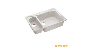 Check spelling or type a new query. Moen Moenstone 25450v Kitchen Sinks Ivory Double Bowl Sinks Amazon Com