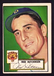 Fred Hutchinson 1952 Season Baseball Sports Trading Cards & Accessories for  sale