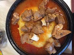 Palm nut soup is a hearty ghanaian dish consisting of palm nut pulp, water, fish or meat, tomatoes, onions, and flavorings such as pepper, salt, garlic, and in ghana, fufu is most commonly made by mashing together cassava and unripe plantains or yams. How To Make Light Soup With Lamb Meat Ghana Light Soups African Food Food