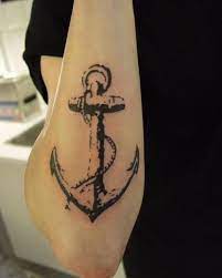 The design is slim and fits well at the back of the neck where it is worn. 125 Stunning Anchor Tattoos With Rich Meaning