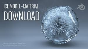 Model Material Download Ice Blender Tutorial Blender 3d Blender Models