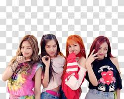 Blackpink Black Pink Members Transparent Background Png Clipart Hiclipart