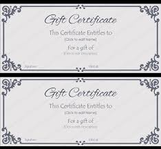 Gift cards are the perfect gifting option for business, employees & customers. Business Gift Certificate Template 50 Editable Printable Designs