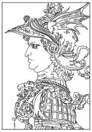 Leonardo da vinci coloring page or poster. Mona Lisa Coloring Page Leonardo Da Vinci Kids Coloring Pages