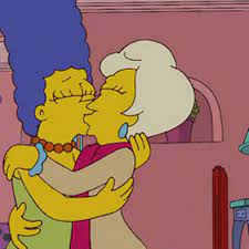 Marge Simpson is latest TV star to enjoy a lesbian kiss - Mirror Online