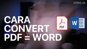 By fayadhposted on august 20, 2019. Cara Convert Tukar Pdf Ke Word Youtube