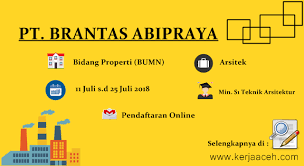 Lowongan kerja maximum ultimate organizer we are fast growing entertainment event organizer in bandung we create once in a lifetime event, provide idea & design. Lowongan Kerja Aceh Terbaru 2018 S1 Teknik Arsitektur Pt Brantas Abipraya Lowongan Kerja Aceh Terbaru