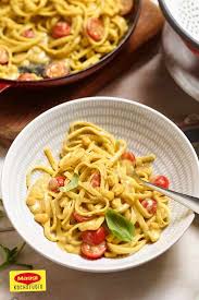 Avocado Mais Pasta Rezept Rezepte Linguine Lebensmittel Essen