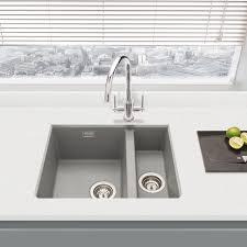 granite composite undermount kitchen