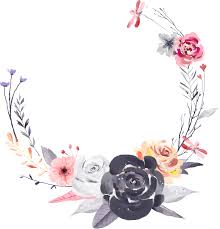 So what if he produces a song for rose? Hand Painted Black Rose Flower Png Transparent Suga Full Size Png Download Seekpng