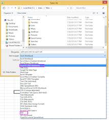 How To Quickly Convert Xlsx File To Xls Or Pdf File