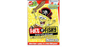 5 minute quiz 5 min · trivia hard . Amazon Com Spongebob Squarepants Fact Or Fishy Dvd Trivia Game 2004 Edition Toys Games