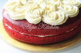 Kukus kek buah kukus mat gebu ini memang tersohor, kek buah kukus resepi: Kek Red Velvet Yang Gebu Dan Moist Azie Kitchen