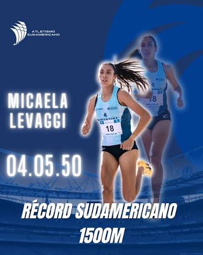 Micaela Levaggi -la mejor atleta argentina de las últimas temporadas- acaba de concretar una verdadera hazaña en Ordizia (España) en el marco del 10° meeting internacional José A. Peña: batió el récord