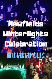 Winterlights At Newfields Is All About Strolling Around Outdoors Looking At Beautiful And Unique Holiday Christmas Experiences Christmas Lights Kids Adventure