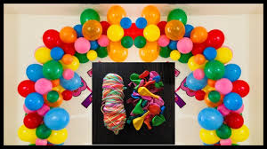 See more ideas about balloons, balloon decorations, balloon art. Easy Balloon Decoration Ideas At Home How To Make Balloon Arch At Home Party Decorations Youtube