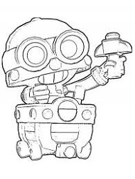 The outer, heavy outline makes it perfect to use as a coloring page. Kolorowanka Mask Spike 8 Bit Brawl Stars Ladnekolorowanki Pl
