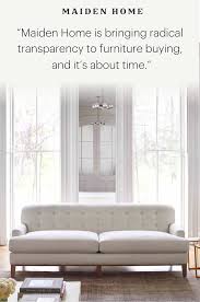 If you live in a smaller apartment or a cottage with compact rooms, you won't want to opt for a sofa which dominates the space and leaves little room for additional essentials like a coffee table and storage. This Furniture Startup Wants You To Meet The Craftsman Who Made Your Sofa Furniture Design Rustic Living Room Furniture Home